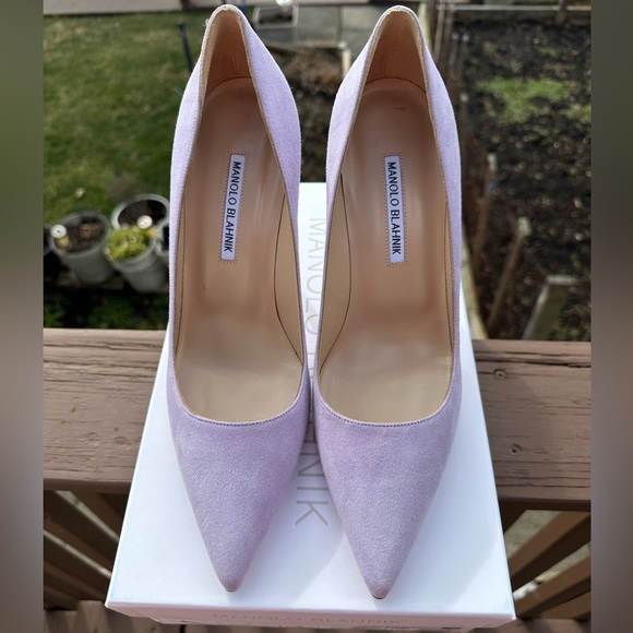 ✨HOST PICK✨ *NEW* MANOLO BLAHNIK BB HEELS (IT 40) - Picture 6 of 9